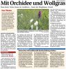 HNA: Mit Orchidee und Wollgras